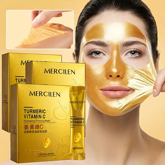قناع الوجه بالكركم وفيتامين سي والريتينول - 3 علب
