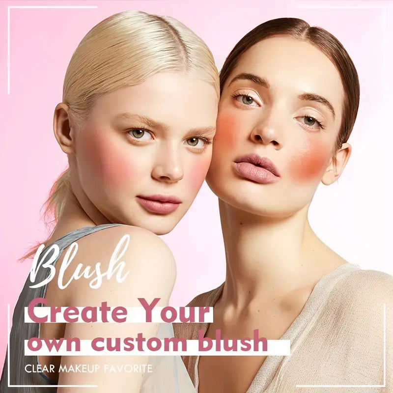6-Color Blush - Matte, Medium Coverage, Waterproof, Brightening Powder for All Skin Tones, Enhancing Natural Glow and Flawless Radiance
