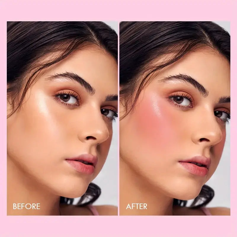 6-Color Blush - Matte, Medium Coverage, Waterproof, Brightening Powder for All Skin Tones, Enhancing Natural Glow and Flawless Radiance