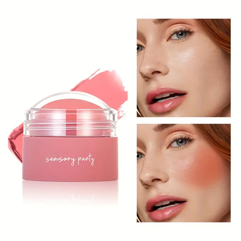 6-Color Blush - Matte, Medium Coverage, Waterproof, Brightening Powder for All Skin Tones, Enhancing Natural Glow and Flawless Radiance