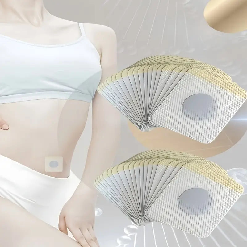 Breathable Fabric Body Patches – 54 Count -Muscle & Posture Support